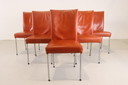 6x Bert plantagie eetkamerstoelen