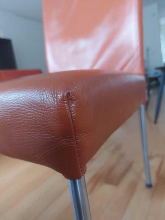 Image 1 of 6x Bert plantagie eetkamerstoelen