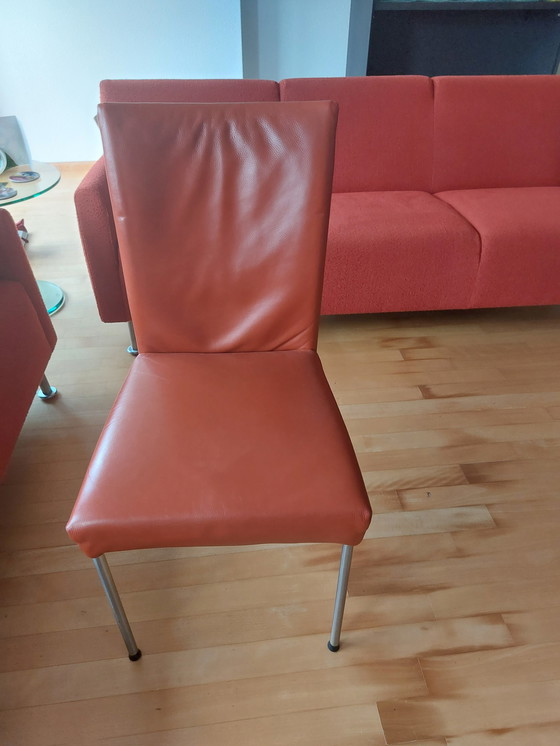 Image 1 of 6x Bert plantagie eetkamerstoelen