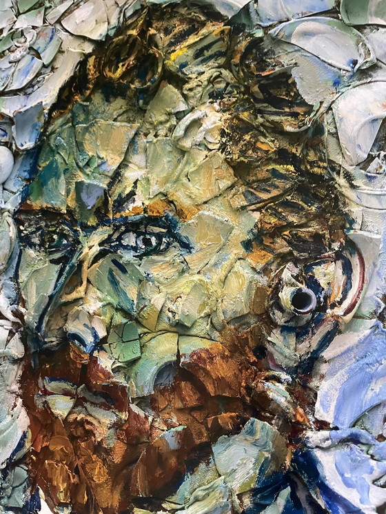 Image 1 of Julian Schabel, Zelfportretten van anderen (Van Gogh), Copyright Julian Schnabel Studio, 2021, Gedrukt in Amerika