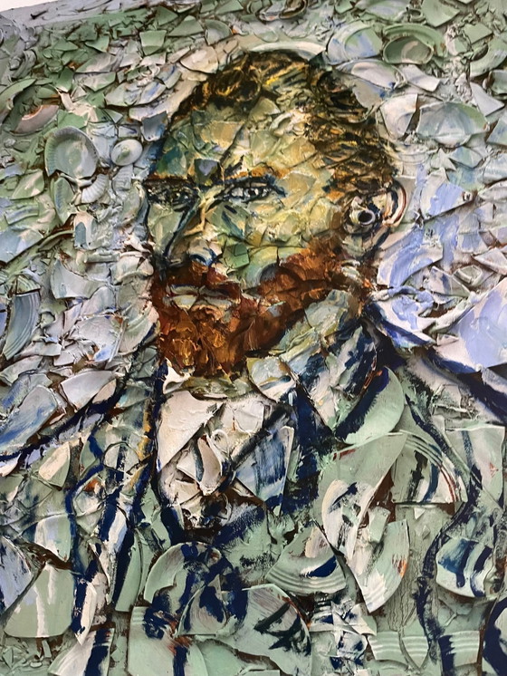 Image 1 of Julian Schabel, Zelfportretten van anderen (Van Gogh), Copyright Julian Schnabel Studio, 2021, Gedrukt in Amerika