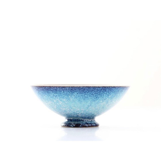 Image 1 of Scandinavische aardewerken schaal van Sven Wejsfelt, 1990