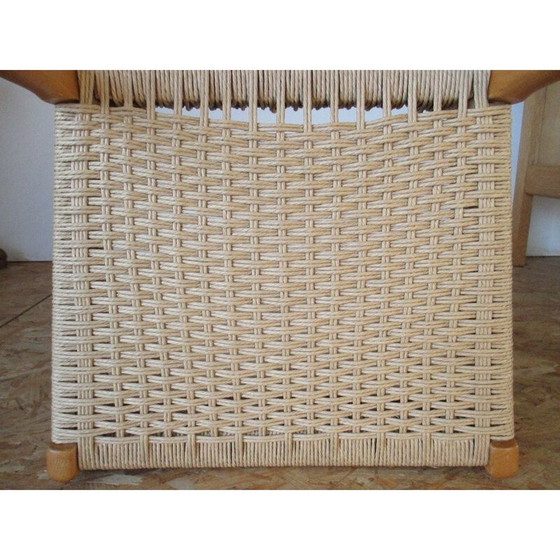 Image 1 of Set van 4 vintage beuken stoelen, Zweden