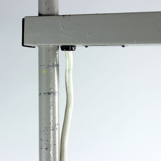 Image 1 of Vintage metalen dokters vloerlamp, Tsjecho-Slowakije 1950