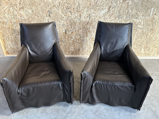 2 X Linteloo Fauteuil Model Ara.   