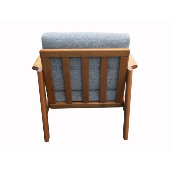 Image 1 of Vintage fauteuil in lichtgrijs, 1970