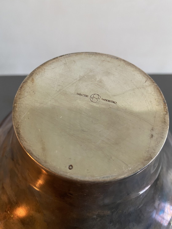 Image 1 of Lino Sabattini kratervaas, Italië, jaren 50