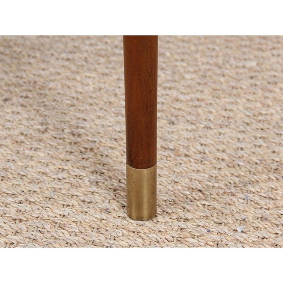 Image 1 of Scandinavische vintage walnoten salontafel door Ole Wanscher voor Andreas Jeppe Iversen, 1950