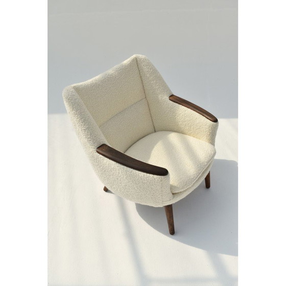 Image 1 of Vintage fauteuil model 58 van Kurt Østervig voor Henry Rolschau Mobler, Denemarken 1950