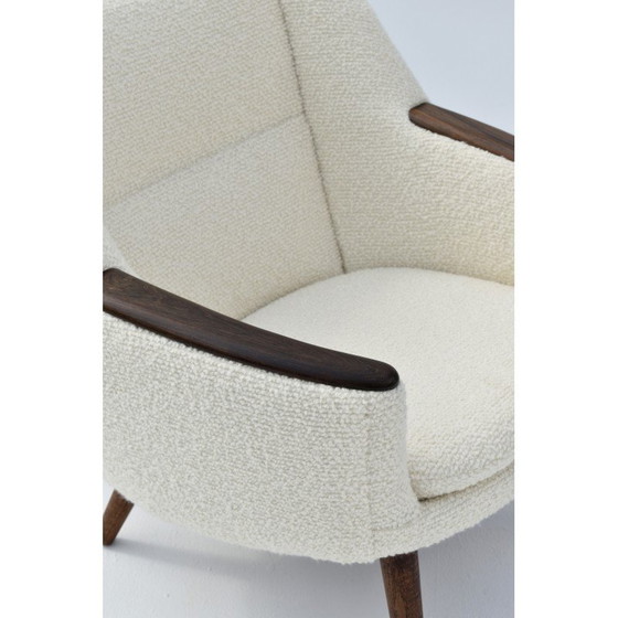 Image 1 of Vintage fauteuil model 58 van Kurt Østervig voor Henry Rolschau Mobler, Denemarken 1950