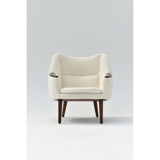 Vintage fauteuil model 58 van Kurt Østervig voor Henry Rolschau Mobler, Denemarken 1950