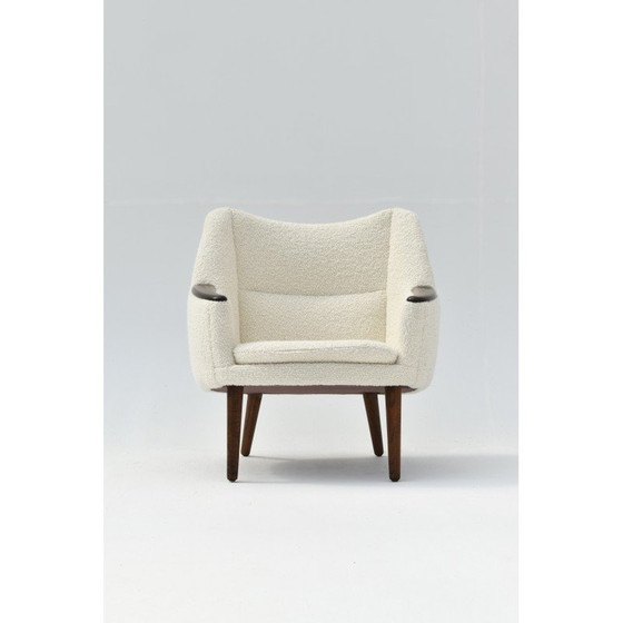 Image 1 of Vintage fauteuil model 58 van Kurt Østervig voor Henry Rolschau Mobler, Denemarken 1950