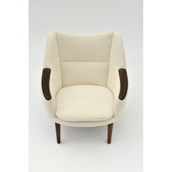 Image 1 of Vintage fauteuil model 58 van Kurt Østervig voor Henry Rolschau Mobler, Denemarken 1950