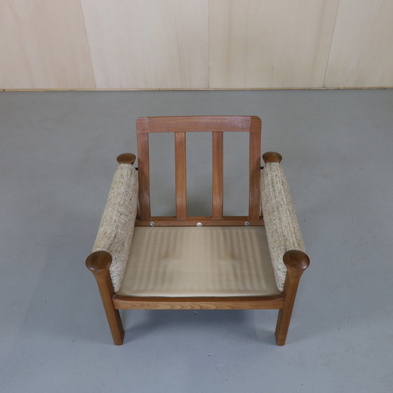 Image 1 of 2x Arne Vodder Fauteuil Teak & Bouclé