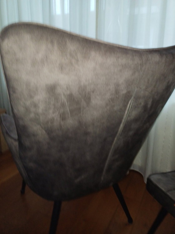 Image 1 of Fauteuil Met Hocker