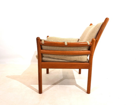 Image 1 of Silkeborg Genius teakhouten fauteuil van Illum Wikkelso