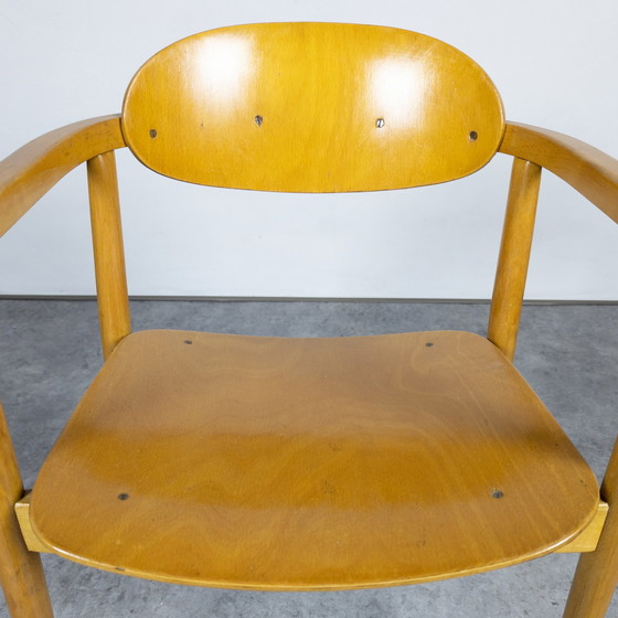 Image 1 of Mid Century Bentwood Stoel Van Antonín Šuman Voor Ton