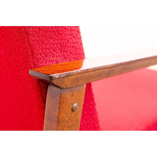 Paar vintage fauteuils van Jaroslav Šmídek voor Ton, Tsjecho-Slowakije 1970