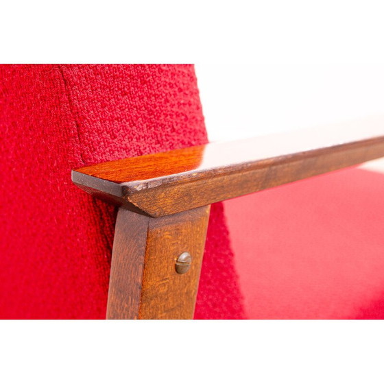 Image 1 of Paar vintage fauteuils van Jaroslav Šmídek voor Ton, Tsjecho-Slowakije 1970