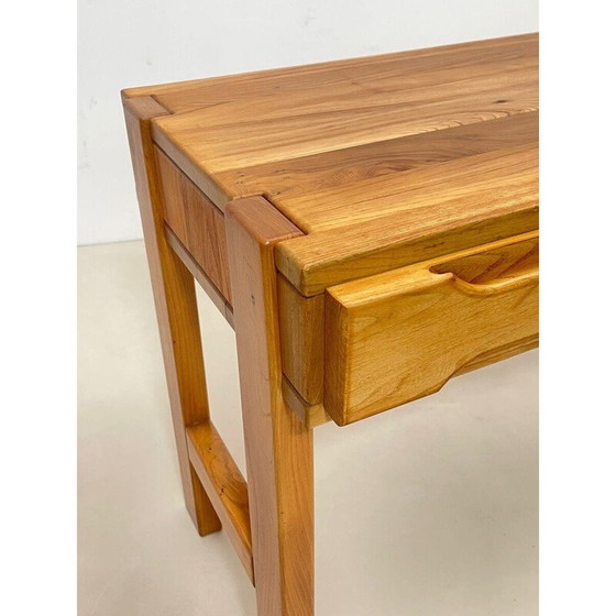 Image 1 of Vintage grenen bureau met laden van Maison Regain, Frankrijk 1960