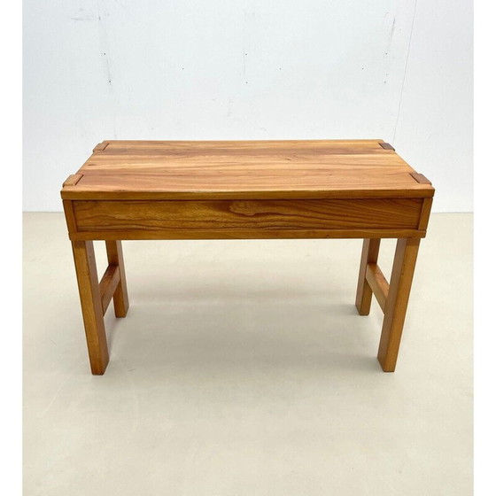 Image 1 of Vintage grenen bureau met laden van Maison Regain, Frankrijk 1960