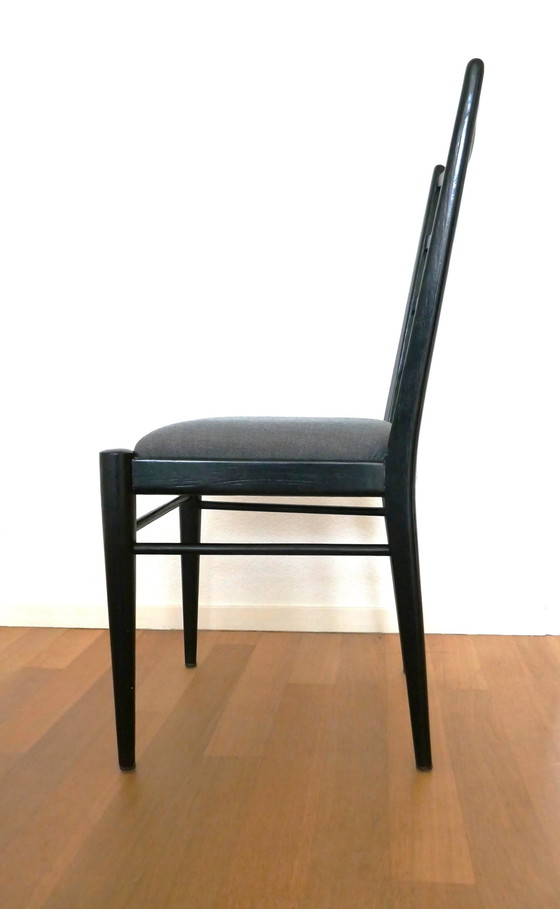 Image 1 of 6X Pastoe Eetkamerstoelen Cees Braakman