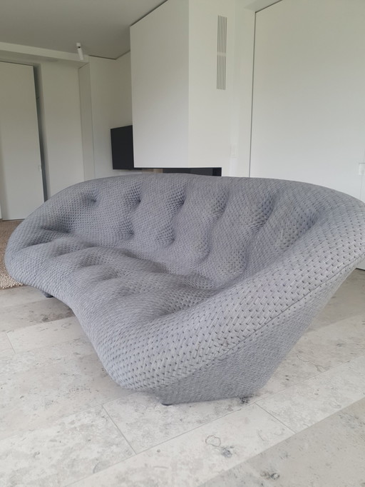 Ploum Ligne Roset 4 Zit Stof Grijs Mood Anthracitecite