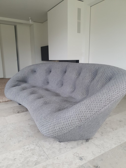 Ploum Ligne Roset 4 Zit Stof Grijs Mood Anthracitecite