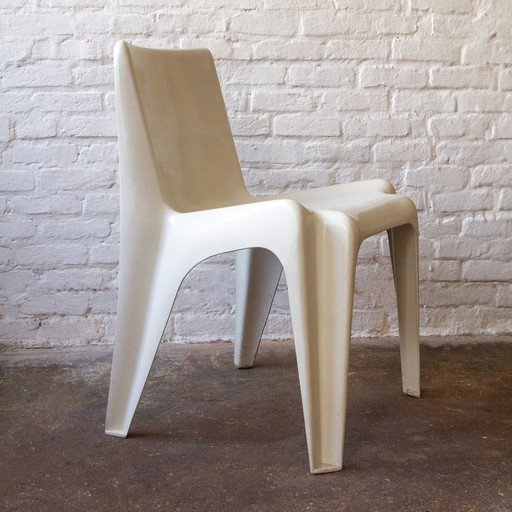 4x BA1171 stoelen van Helmut Bàtzner voor Bofinger, 1964