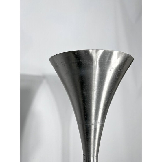 Image 1 of Mid-century aluminium Luminator vloerlamp van Stilux Milano, Italië 1960