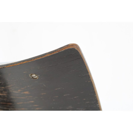 Vintage Bauhaus buisvormige fauteuil door Robert Slezak , Tsjecho-Slowakije 1930