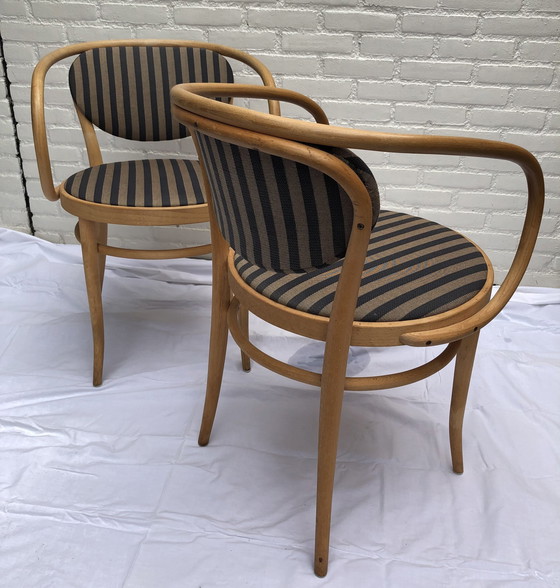 Image 1 of 4x Thonet 210 P Stoelen