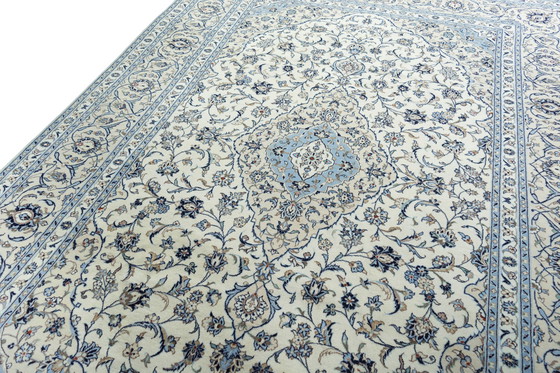 Image 1 of Handgeknoopt Perzisch tapijt - Keshan - Beige - 360 X 246 cm