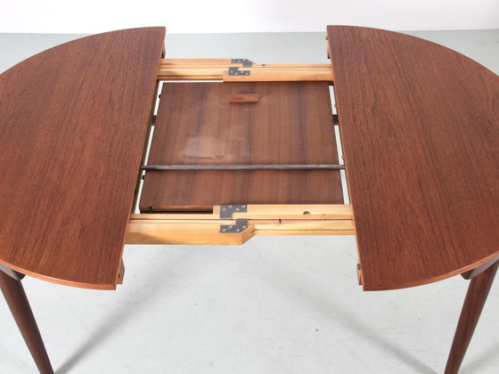 Image 1 of Scandinavische teakhouten eetset van Hans Olsen.