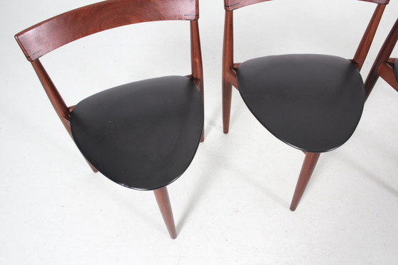 Image 1 of Scandinavische teakhouten eetset van Hans Olsen.