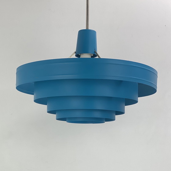 Image 1 of Metalen hanglamp uit de jaren 1960 - Design Bleu