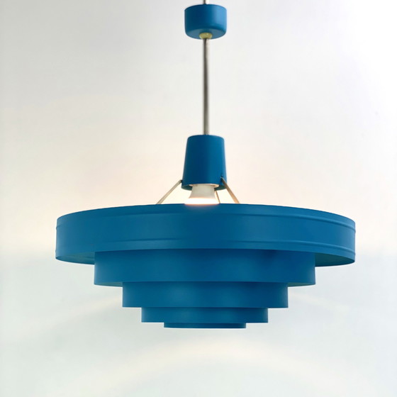 Image 1 of Metalen hanglamp uit de jaren 1960 - Design Bleu