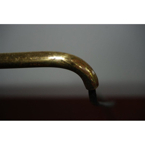 Image 1 of Vintage tafellamp in verguld messing en aluminium van Svend Holm Sorensen, 1960