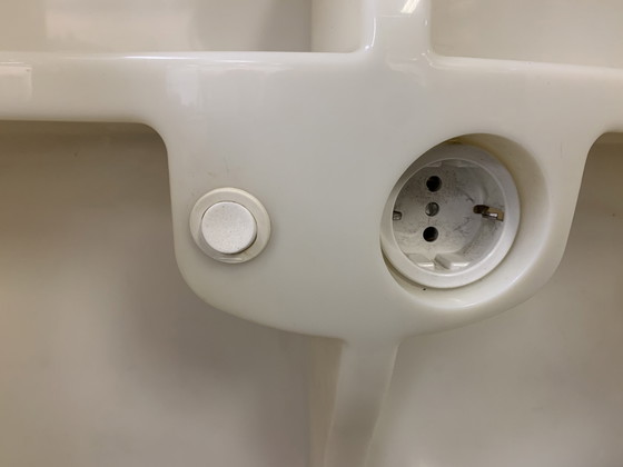 Image 1 of Allibert Space Age Jaren 70 Badkamerkastje Met Verlichting 