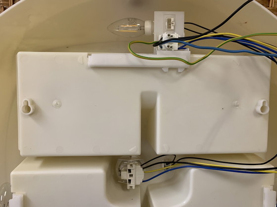 Image 1 of Allibert Space Age Jaren 70 Badkamerkastje Met Verlichting 