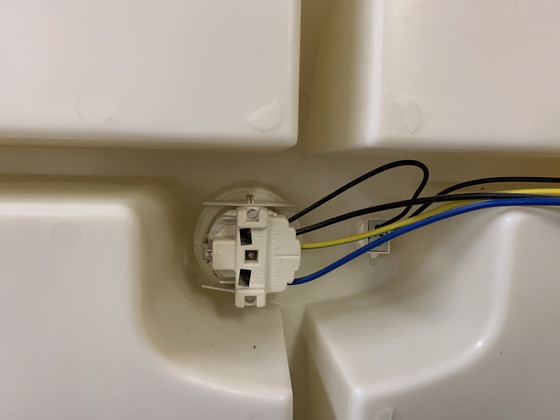 Image 1 of Allibert Space Age Jaren 70 Badkamerkastje Met Verlichting 