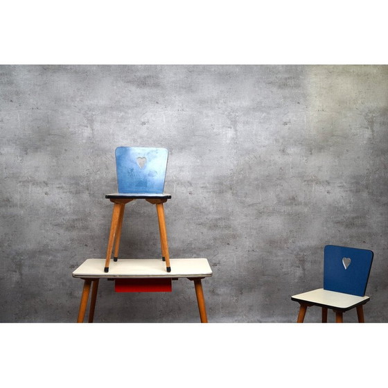 Image 1 of Vintage eetset voor kinderen, 1960