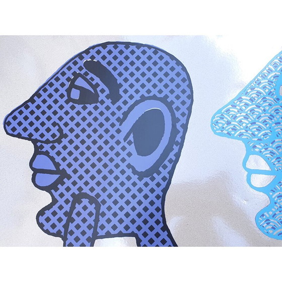 Image 1 of Capitipede duo 6 vintage zeefdruk van Yvon Taillandier, 2015