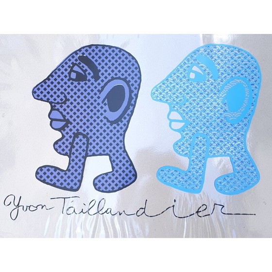 Image 1 of Capitipede duo 6 vintage zeefdruk van Yvon Taillandier, 2015