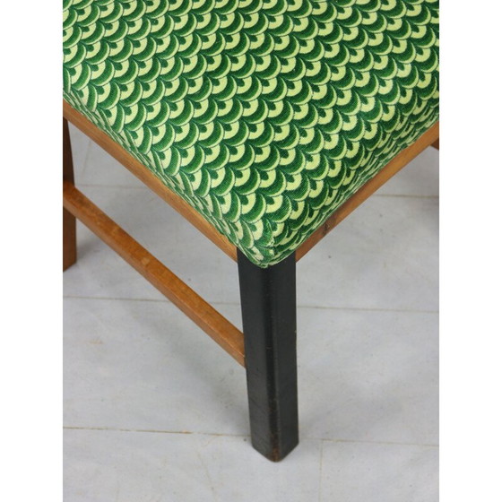 Image 1 of Paar vintage Art Deco eetkamerstoelen
