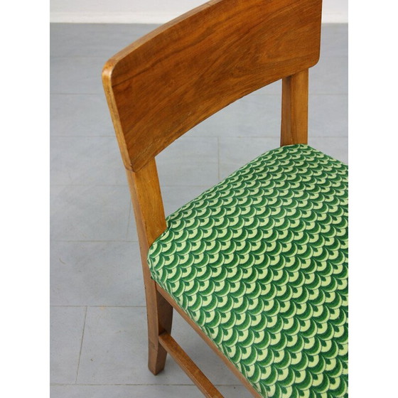 Image 1 of Paar vintage Art Deco eetkamerstoelen