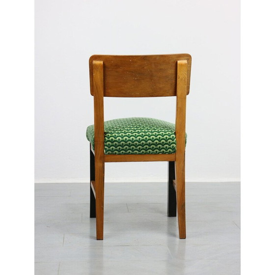 Image 1 of Paar vintage Art Deco eetkamerstoelen