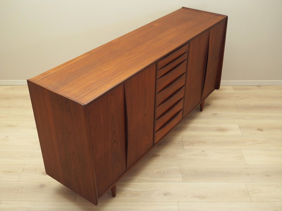 Image 1 of Teakhouten dressoir, Deens ontwerp, 1970S, Productie: Denemarken