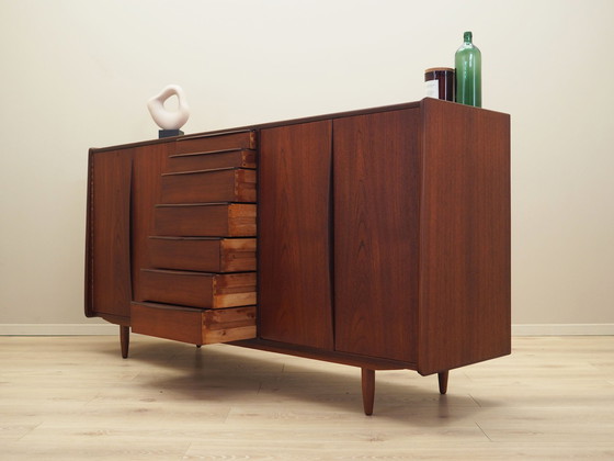 Image 1 of Teakhouten dressoir, Deens ontwerp, 1970S, Productie: Denemarken