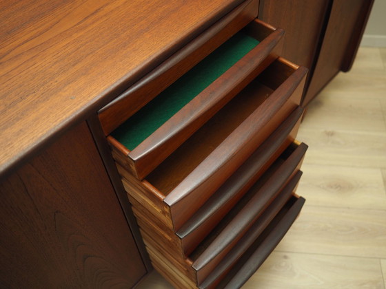 Image 1 of Teakhouten dressoir, Deens ontwerp, 1970S, Productie: Denemarken